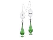 Oregon Ducks Glass Drop Earrings