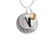 Northeastern Huskies with Heart Accent