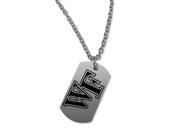 Wake Forest Demon Deacons Satin Finish Dog Tag Necklace