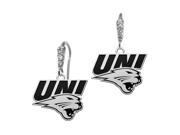 Northern Iowa Panthers CZ Logo Earrings