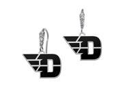 Dayton Flyers CZ Logo Earrings