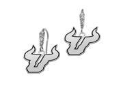 South Florida Bulls CZ Logo Earrings South Florida Bulls CZ Logo Earrings