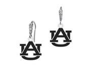 Auburn Tigers CZ Logo Earrings