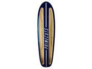 PRIMECUTS Natural Retro Skateboard Cruiser Deck Side Channels Canadian Maple Size 8.75 X 34 A02