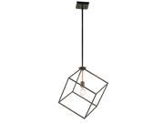 Kichler Cartone 1 Light Pendant in Olde Bronze