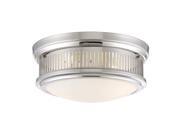 Savoy House Sanford Flush Mount in Polished Nickel