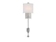 Savoy House Devon 1 Light Sconce in Satin Nickel