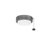 Kichler Accessories Optional LED Ceiling Fan Light Kit in Weathered Steel Powder Coat