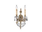 Savoy House Alexander I 2 Light Wall Sconce in Bronze