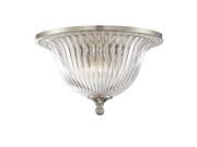 Savoy House Aberdeen Flush Mount in Satin Nickel