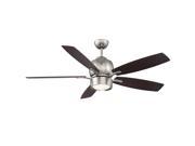 Savoy House Girard 52 5 Blade Fan in Satin Nickel