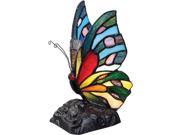 Quoizel TFX1518T Tiffany Rainbow Butterfly Tiffany Accent Figure