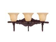 Savoy House 8P 50215 3 16 Knight Three Light Bath Bar from the Loire Valley Coll Antique Copper