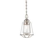 Savoy House Vintage Mini Pendant Satin Nickel 7 5060 1 SN