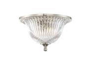 Savoy House Aberdeen Flush Mount in Polished Nickel