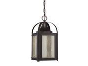 Savoy House Formby 11W LED Outdoor Hanging Lantern in English Bronze w Gold
