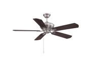 Savoy House Braddock 52 5 Blade Ceiling Fan in Brushed Pewter