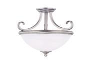 Savoy House Willoughby Semi Flush in Pewter 6 5789 2 69