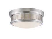 Savoy House Sanford Flush Mount in Satin Nickel