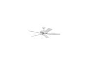 Kichler Lighting 401WH Traditional 52 Inch Kichler Basics Patio ceiling fan in White