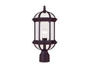 Savoy House Kensington Post Lantern in Textured Black 5 0632 BK