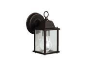 Kichler Barrie LED Small Outdoor Wall Lantern in Black