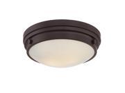 Savoy House Lucerne Flush Mount in English Bronze