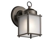 Kichler Signature 1 Light Small Outdoor Wall in Olde Bronze