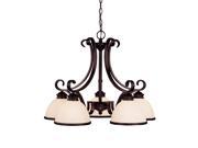 Savoy House Willoughby 5 Light Chandelier English Bronze 1 5776 5 13