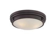 Savoy House Lucerne Flush Mount in English Bronze