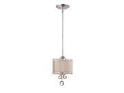 Savoy House Rosendal Mini Pendant Silver Sparkle 7 255 1 307