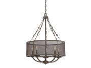 Savoy House Nouvel 5 Light Pendant Galaxy Bronze 7 2502 5 42