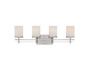 Savoy House Colton 4 Light Bath Bar Satin Nickel 8 338 4 SN