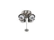 Kichler 4 Light CFL Fitter Fan Light Kit in Antique Pewter