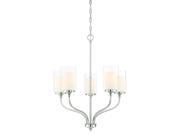 Trade Winds Classic 5 Light Chandelier in Chrome