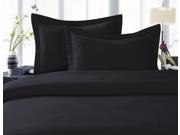 Elegant Comfort® 1500 Thread Count Wrinkle Fade and Stain Resistant 4 Piece Bed Sheet set Deep Pocket HypoAllergenic California King Black