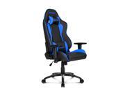 AKRacing Nitro Series Premium Gaming Chair with High Backrest Recliner Swivel Tilt Rocker and Seat Height Adjustment Mechanisms with 5 10 warranty Blue