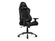 AKRacing Octane Super Premium Gaming Chair with High Backrest Recliner Swivel Tilt Rocker and Seat Height Adjustment Mechanisms with 5 10 Black