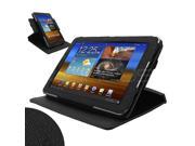 Celicious Black Textured Rotary Case for Samsung Galaxy Tab 7.7 P6800