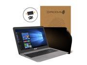 Celicious Privacy ASUS ZenBook UX530UX [2 Way] Filter Screen Protector