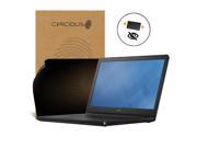 Celicious Privacy Dell Inspiron 15 5565 Touch [2 Way] Filter Screen Protector