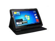Celicious Black PU Leather Folio Stand Case for ViewSonic ViewPad 10pro