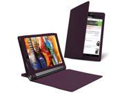 Celicious Notecase W2 Wallet Stand Case for Lenovo Yoga Tab 3 Pro Purple