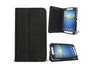 Celicious Black PU Leather Tri Axis Stand Case for Samsung Galaxy Tab 3 7.0 P3200 P3210