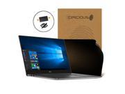 Celicious Privacy Dell XPS 15 9550 Infinity Edge Touch [2 Way] Filter Screen Protector