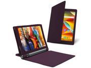 Celicious Notecase W2 Wallet Stand Case for Lenovo Yoga Tab 3 8.0 Purple
