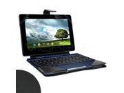 Celicious Black Leatherette Folio Wallet Keyboard Case for Asus Transformer Pad TF300