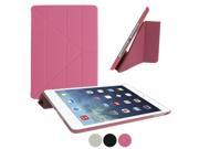 Pink PU Leather Ultra Slim Smart Case for Apple iPad Air