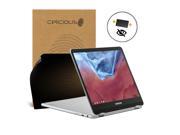 Celicious Privacy Samsung Chromebook Plus [2 Way] Filter Screen Protector