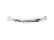 2004-2012 Chevrolet Colorado Front Bumper, Impact Bar, Chrome, Without Bracket 2004-2012 Chevrolet Colorado Front Bumper, Impact Bar, Chrome, Without Bracket